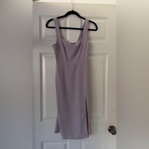 Aritzia Soft Purple Midi Dress